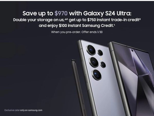 گوشی موبایل سامسونگ Galaxy S24 Ultra 5G ظرفیت 256 گیگابایت رم 12 گیگابایت - ویتنام