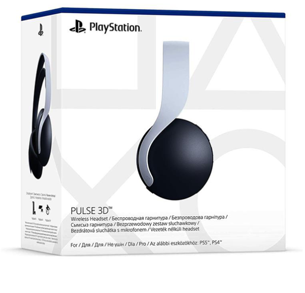 هدفون بی سیم گیمینگ سونی مدل PULSE 3D مخصوص PS4 و PS5 مشکی