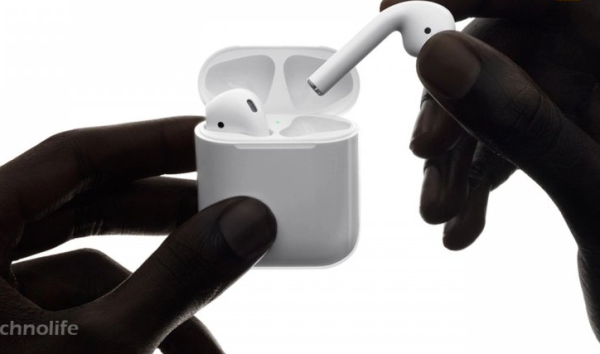 هندزفری بی‌ سیم اپل مدل AirPods2
